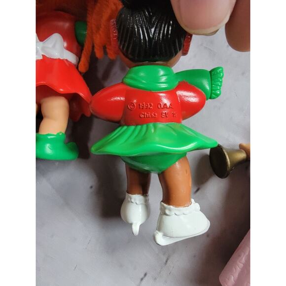 Lot of 4 vintage 1984 Cabbage Patch Kids - Mini Figures PVC Figurines - Picture 4 of 16